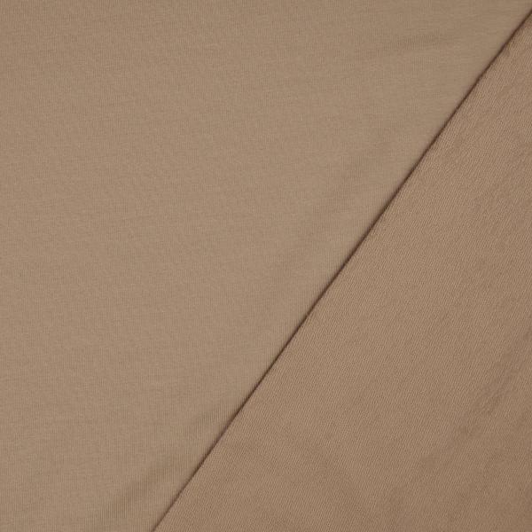 1,0 m Reststück Sommersweat / French Terry Uni Taupe